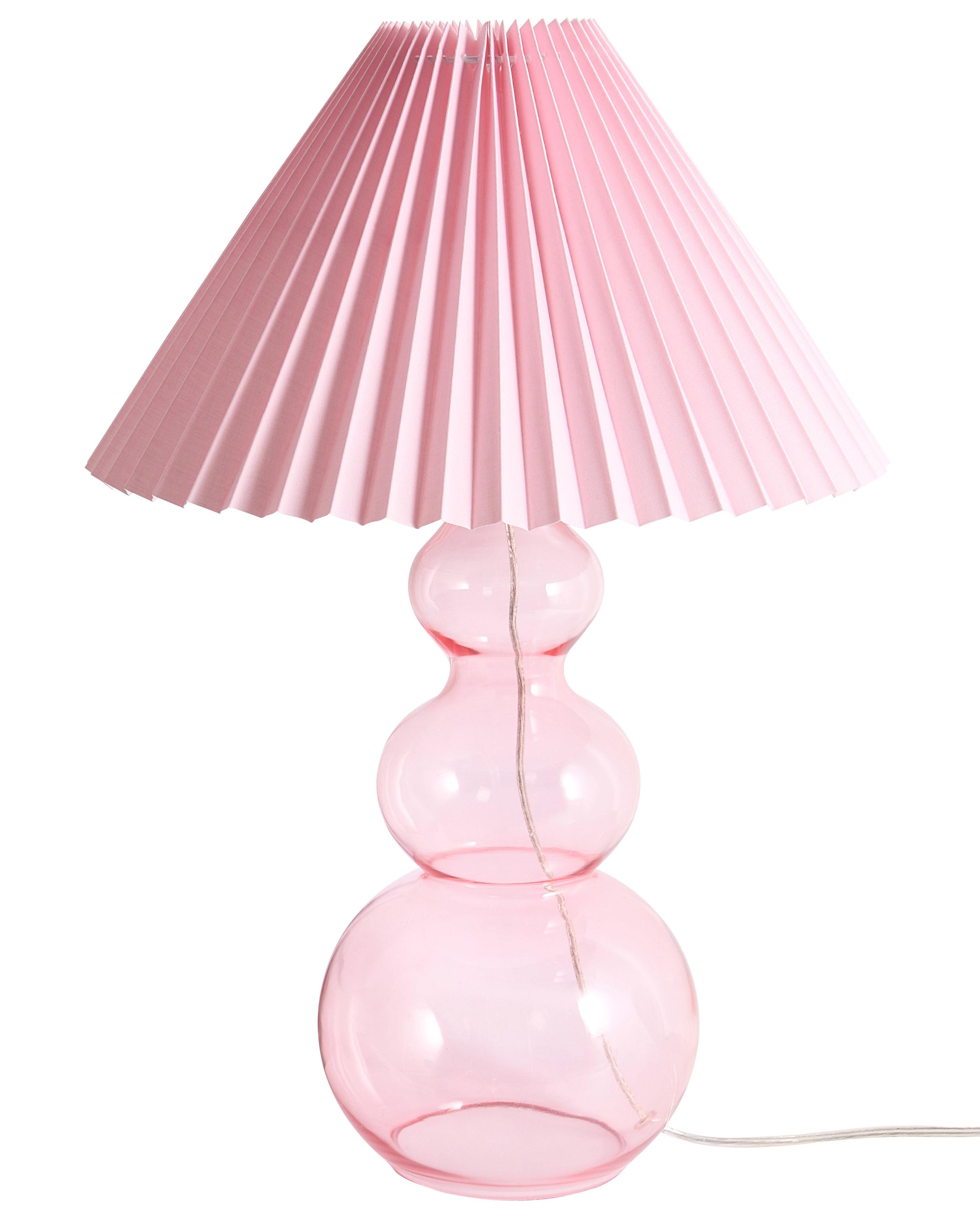 Tafellamp SENGWA Glas Roze