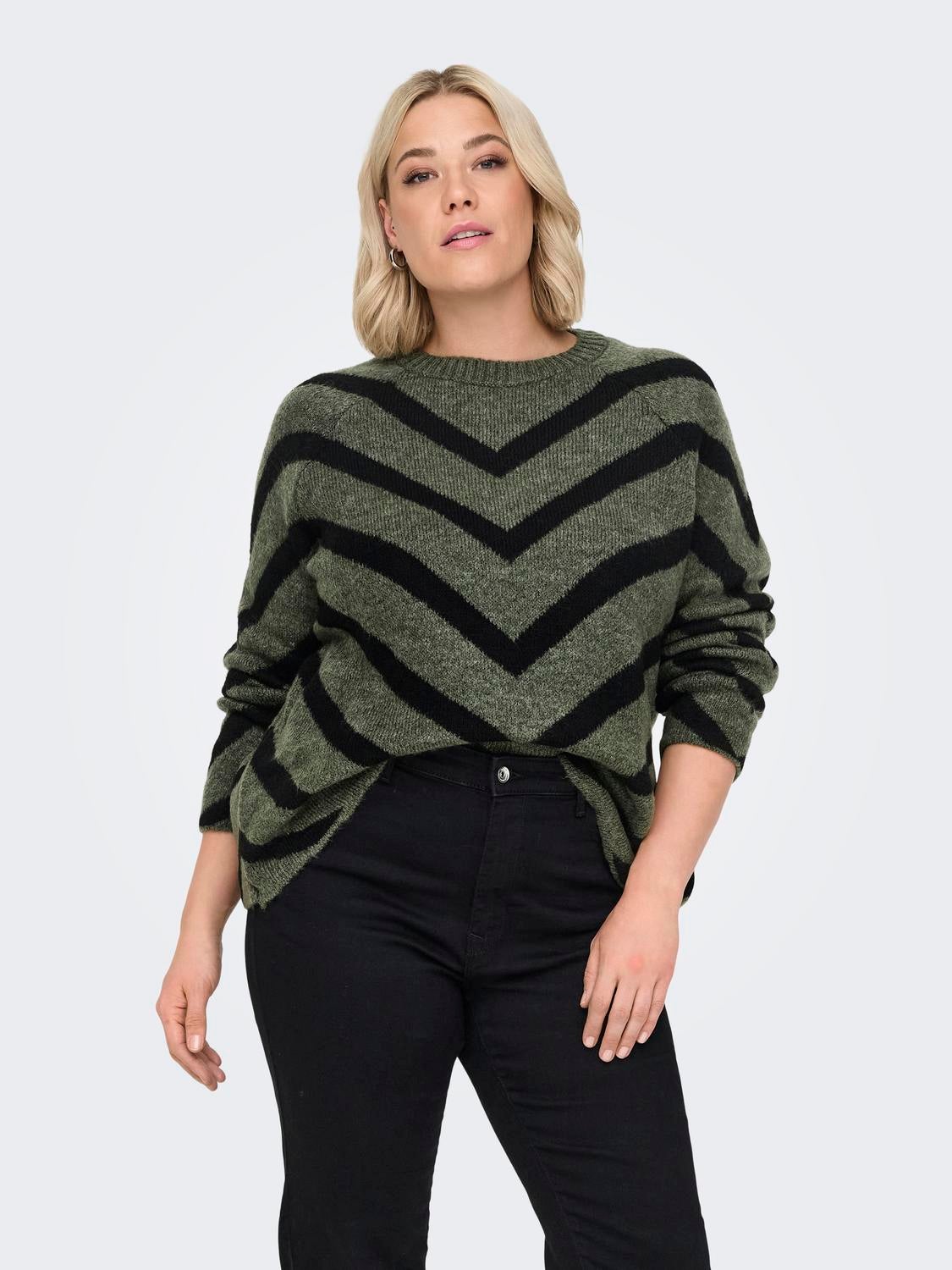CARELIZA Strickpullover Lizard