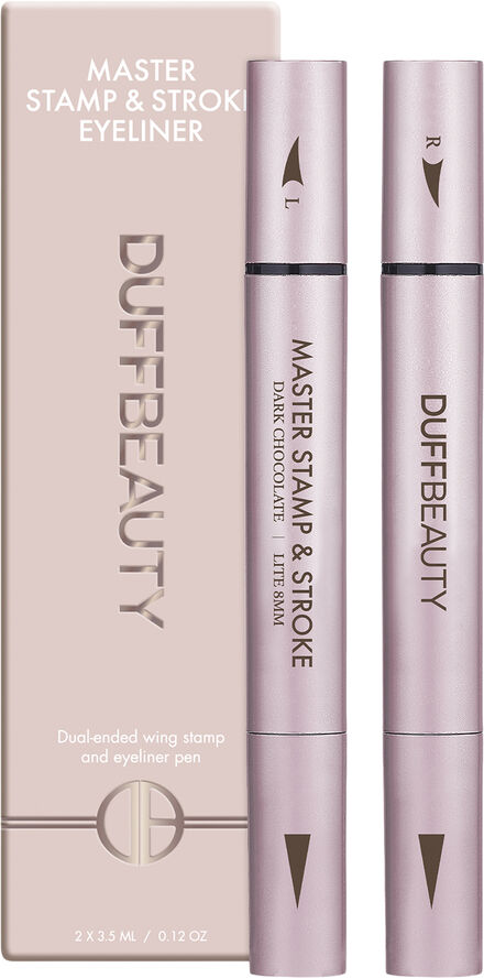 DUFFBEAUTY Master Stamp & Stroke Eyeliner Dark Chocolate - Lite 8mm