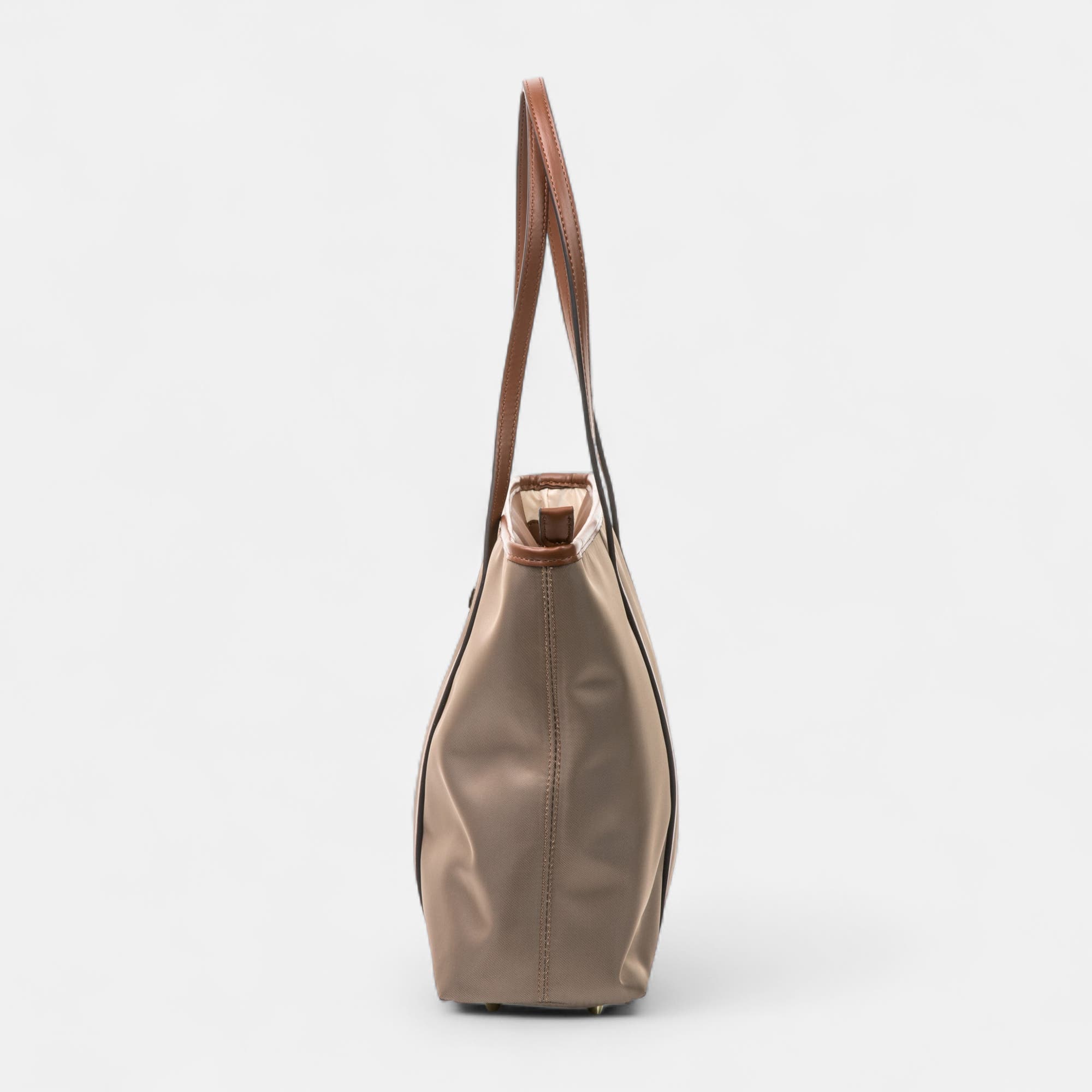 Sac de shopping beige