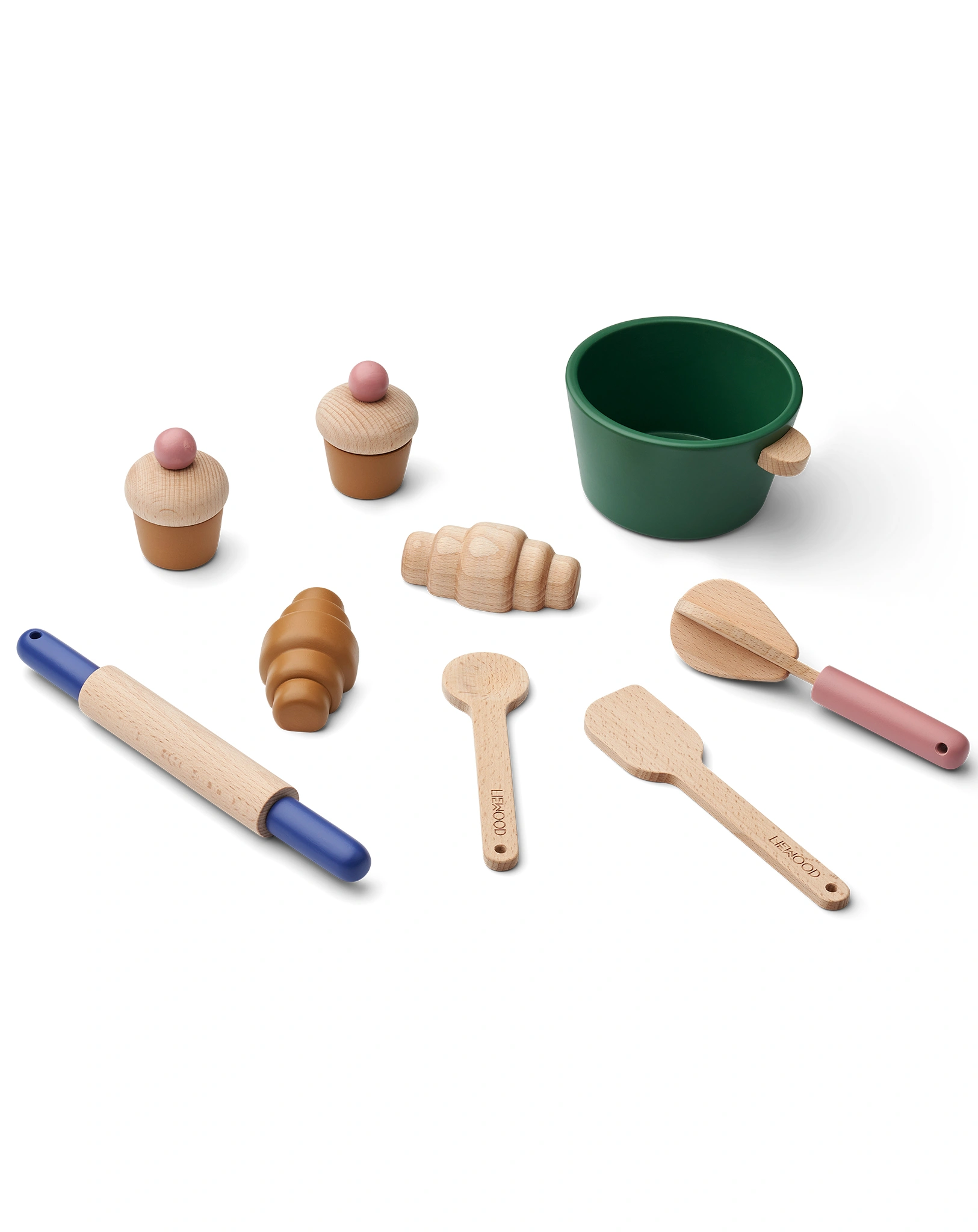 Spiel-Backset LISBETH 9-teilig aus Holz