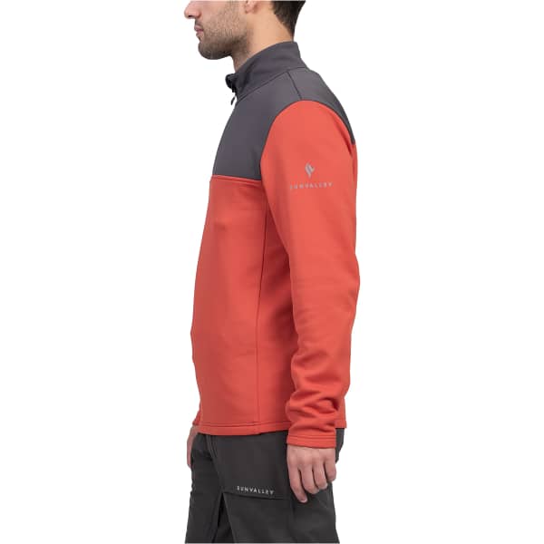 Sweat polaire SUN VALLEY LUBIA ARGILE
