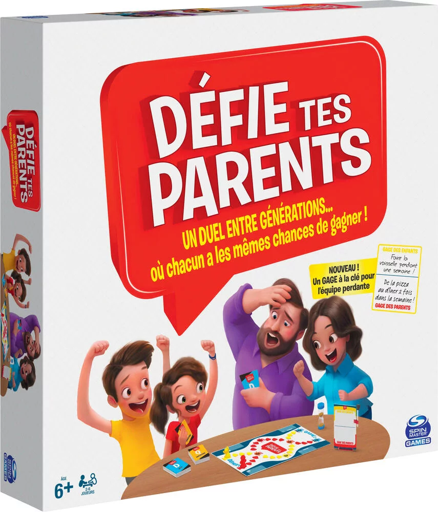 DEFIE TES PARENTS - EDITION LANCEZ LES PARIS !
