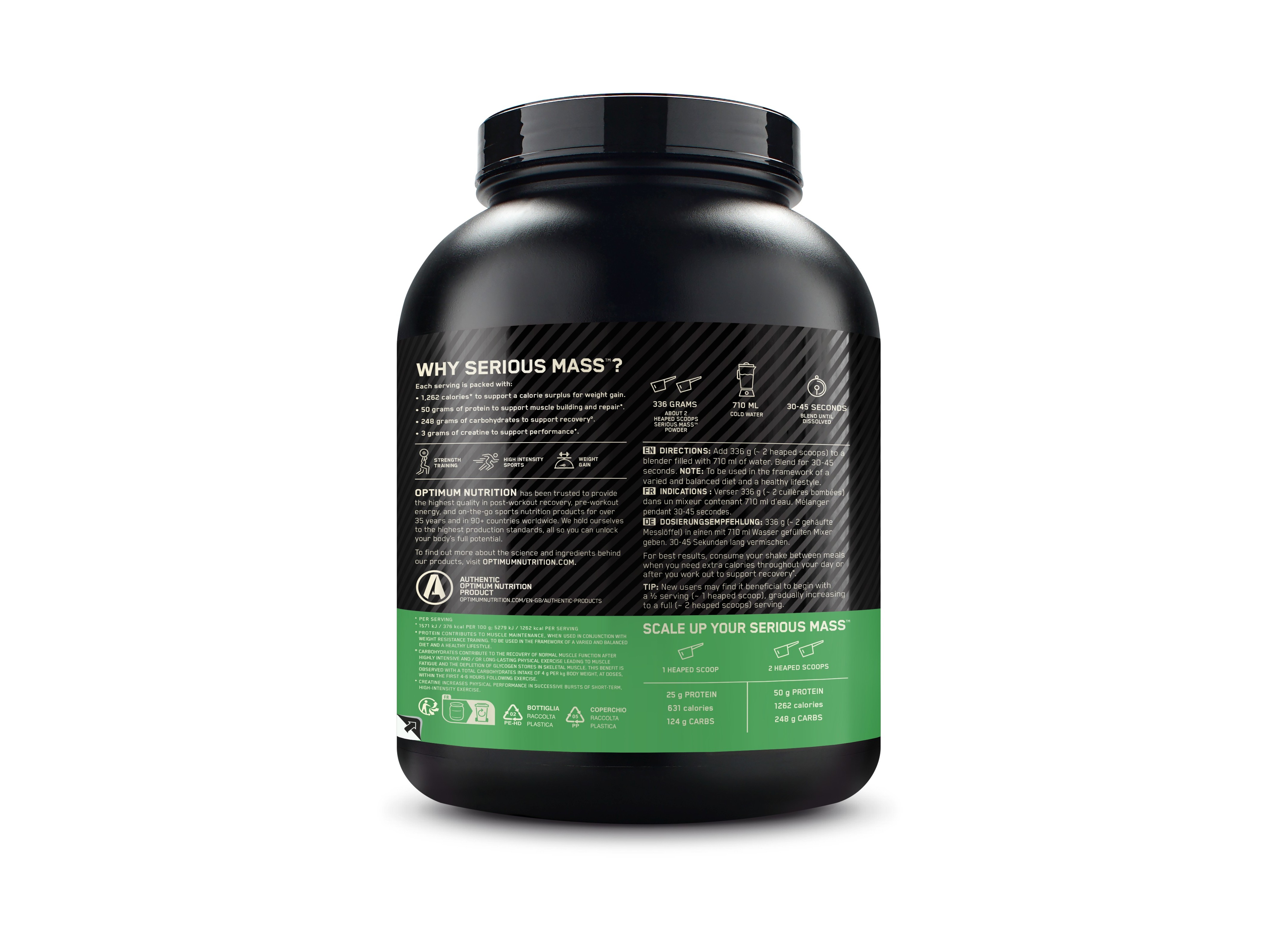 MASS GAINER OPTIM NUT CHOCOLATE 2730G