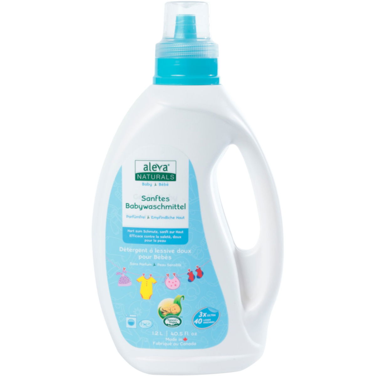 aleva NATURALSaleva NATURALS   Babywaschmittel parfümfrei
