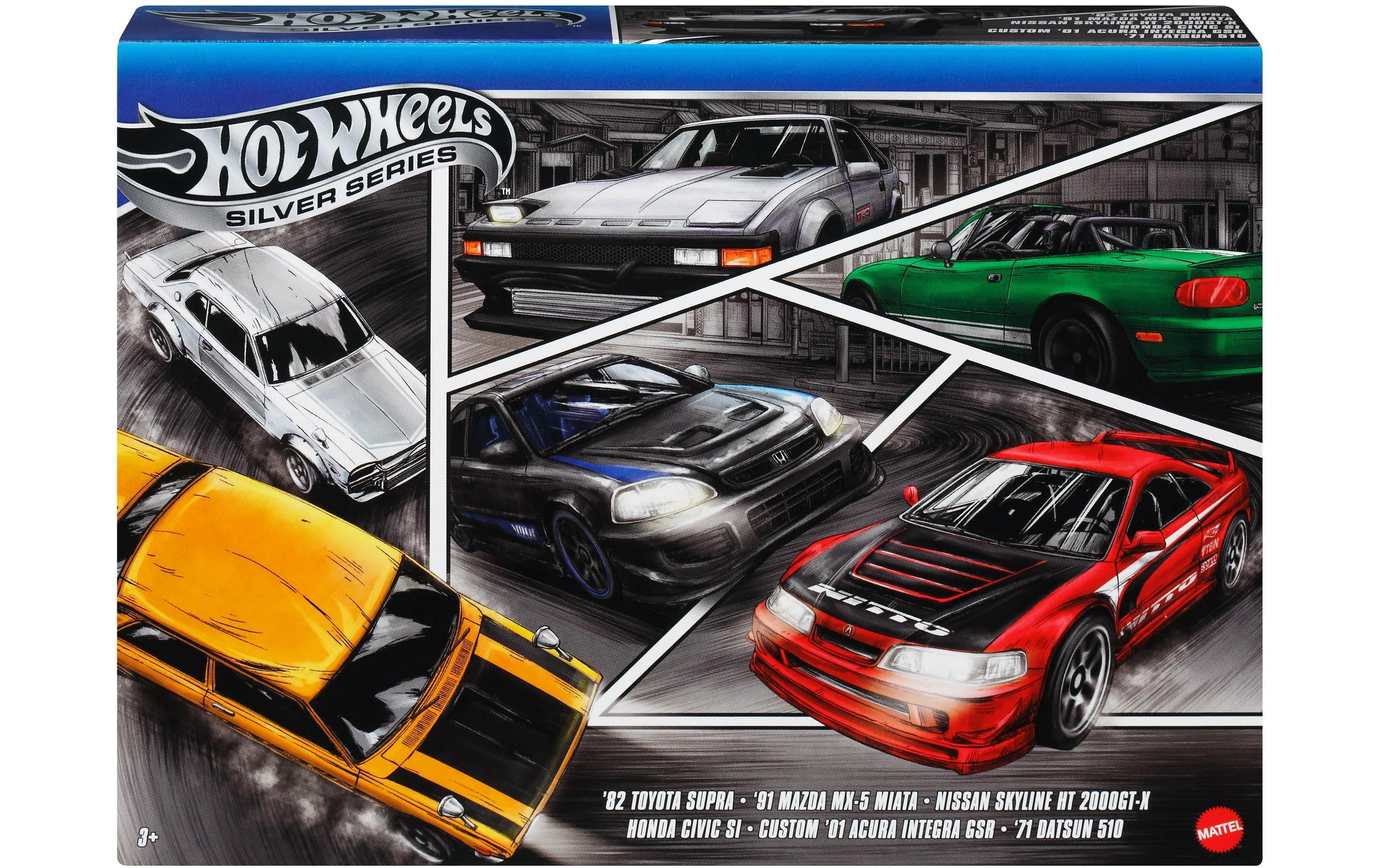 Action Cars Streets of Japan MultipackHot Wheels JBY77 Spielzeugfahrzeug