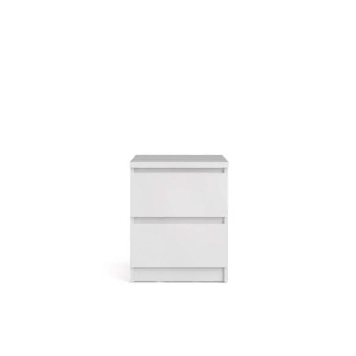 Alter Table de chevet - Blanc brillant