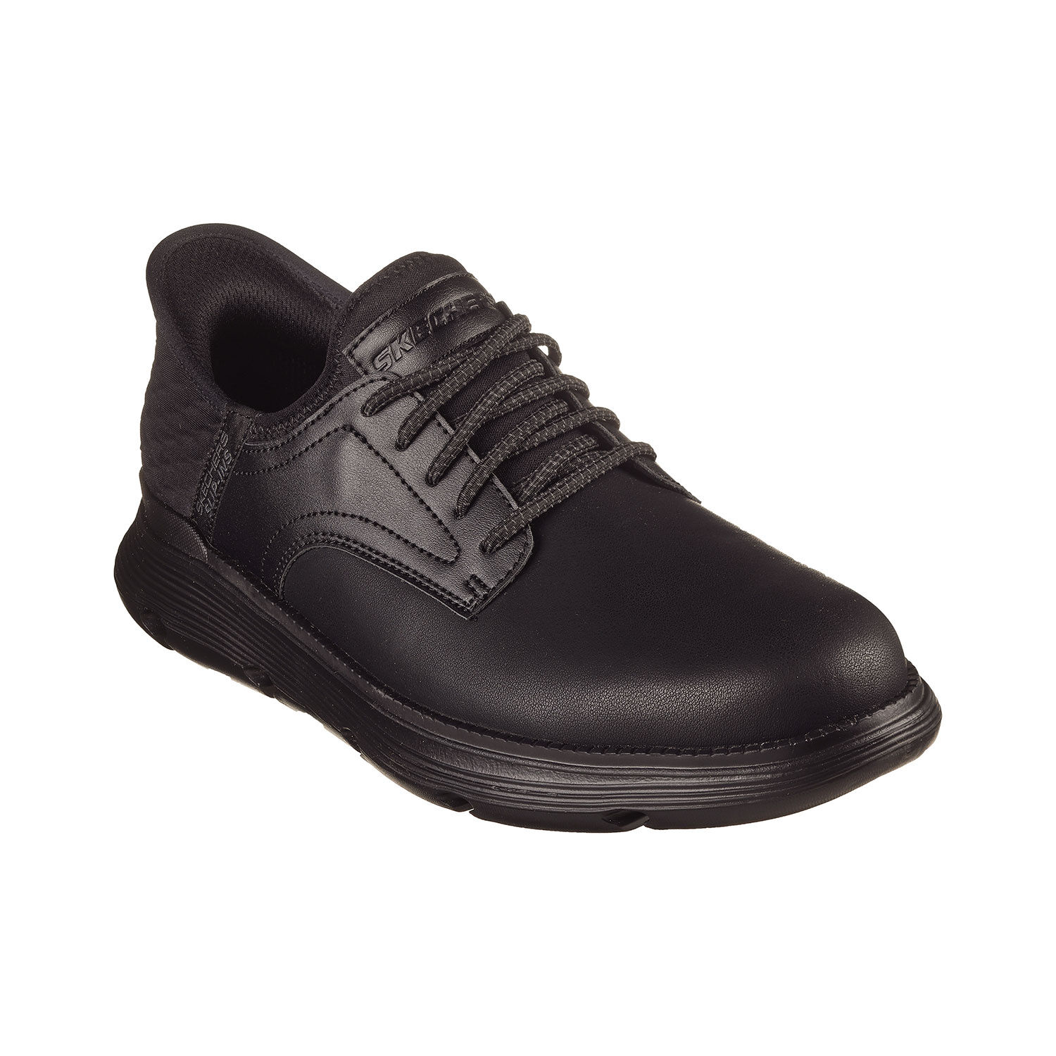SKECHERS SLIP INS Schlupfschuh für Herren aus Glattleder
