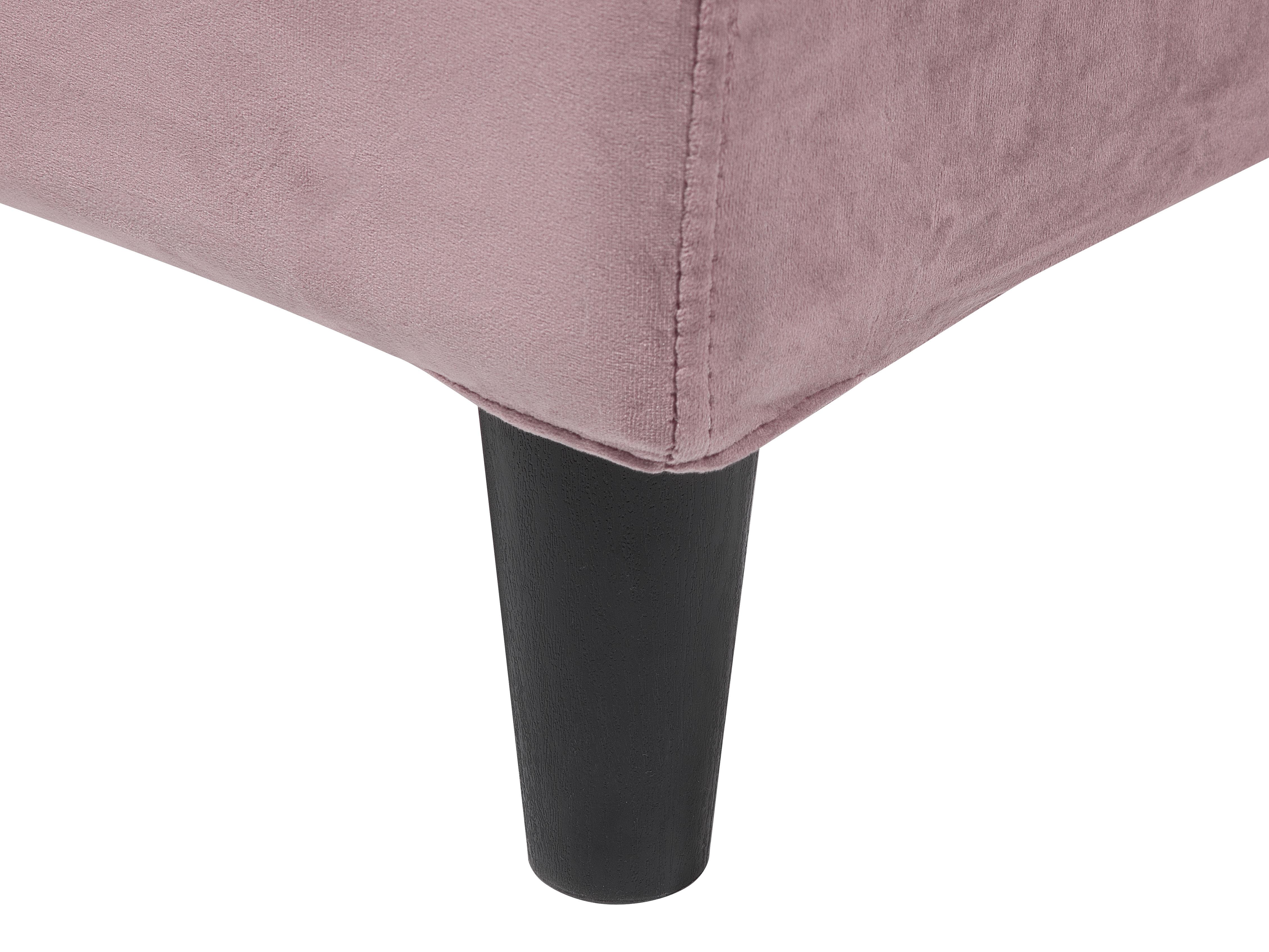 Bedframe hoes Fluweel FITOU 180 x 200 cm Roze