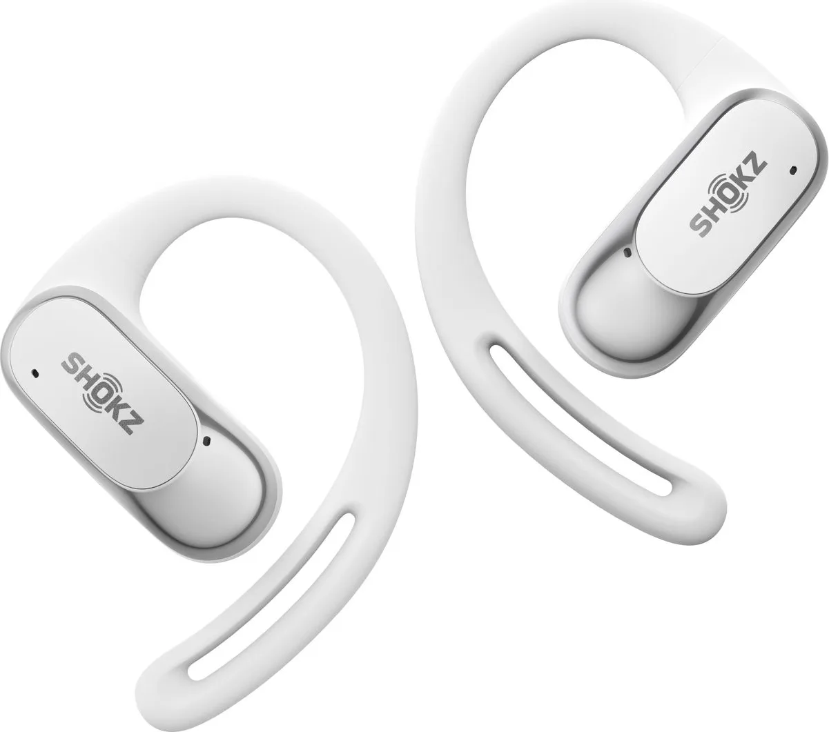 Shokz OpenFit Air Blanc Écouteurs True Wireless