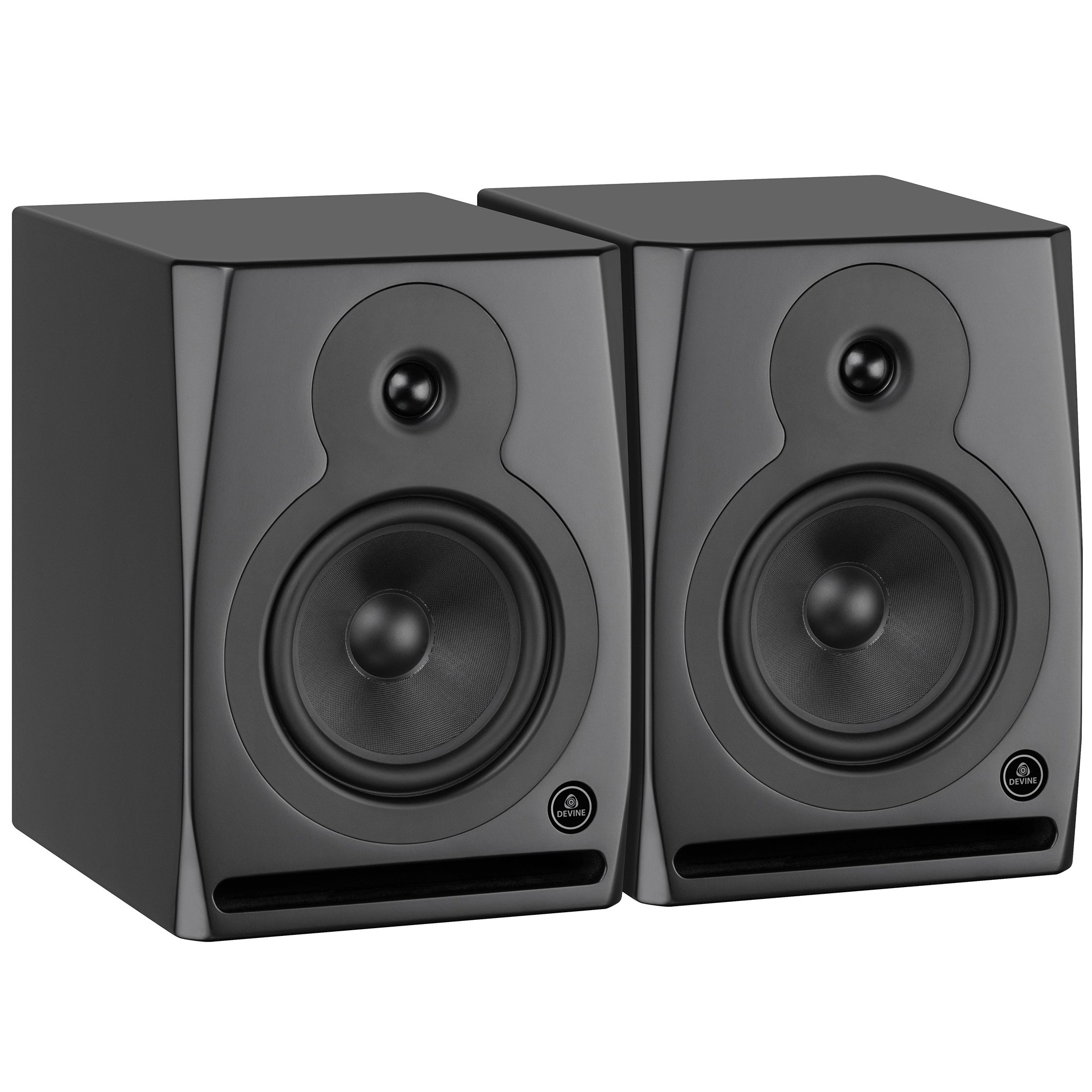 Devine RX-6A Black (2x) studiomonitoren