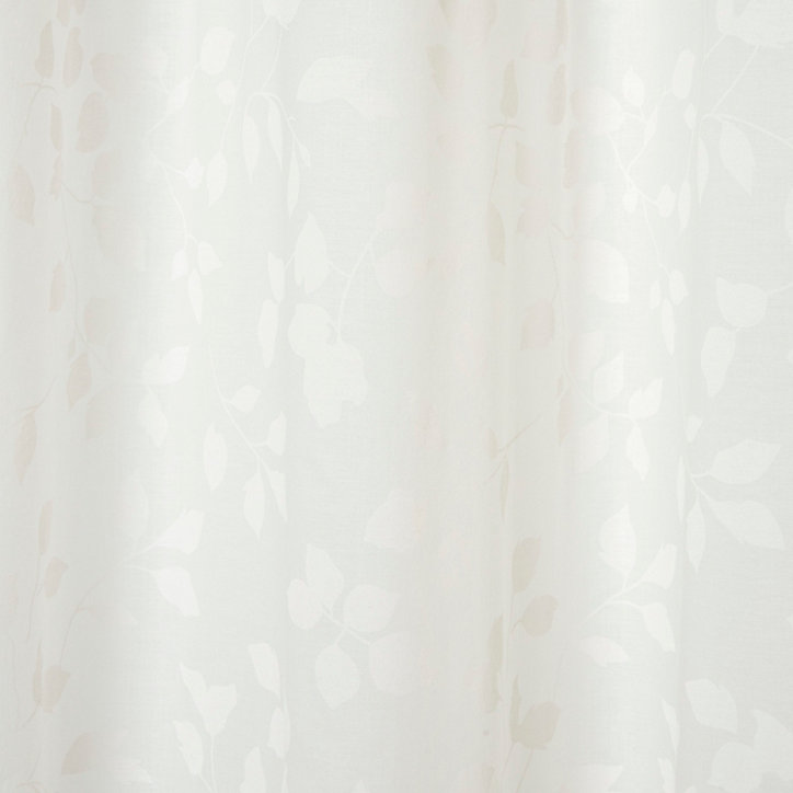 Voilage GoodHome Miri blanc 280 x 260 cm