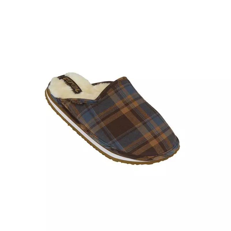 Chausson pantoufle COOL home men plaid