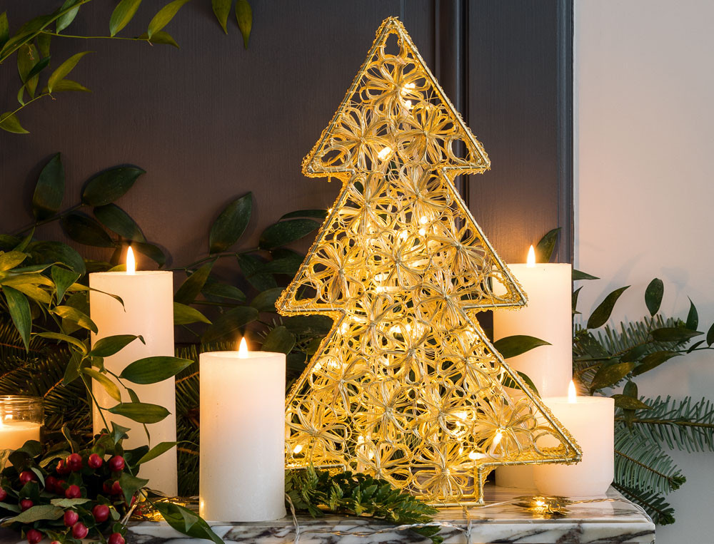 Sapin lumineux-Poème hivernal