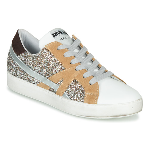 Meline - IN1344 - Blanc / Beige / Doré
