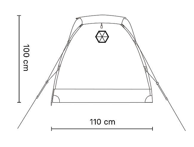 SAMAYA - TENTE ALPINE DYNEEMA 2.0 + MOUSTIQUAIRE