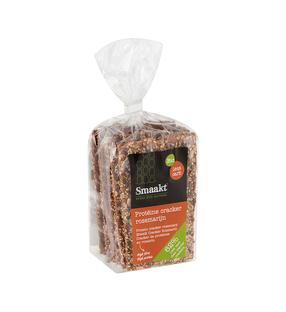 Smaakt Less Carb Crackers Rozemarijn 200GR