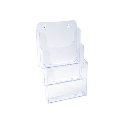 Exacompta - Porte-brochures A5 - 3 compartiments