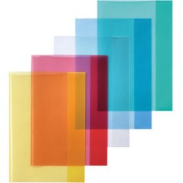 Protège-cahier format A4, en PP, transparent