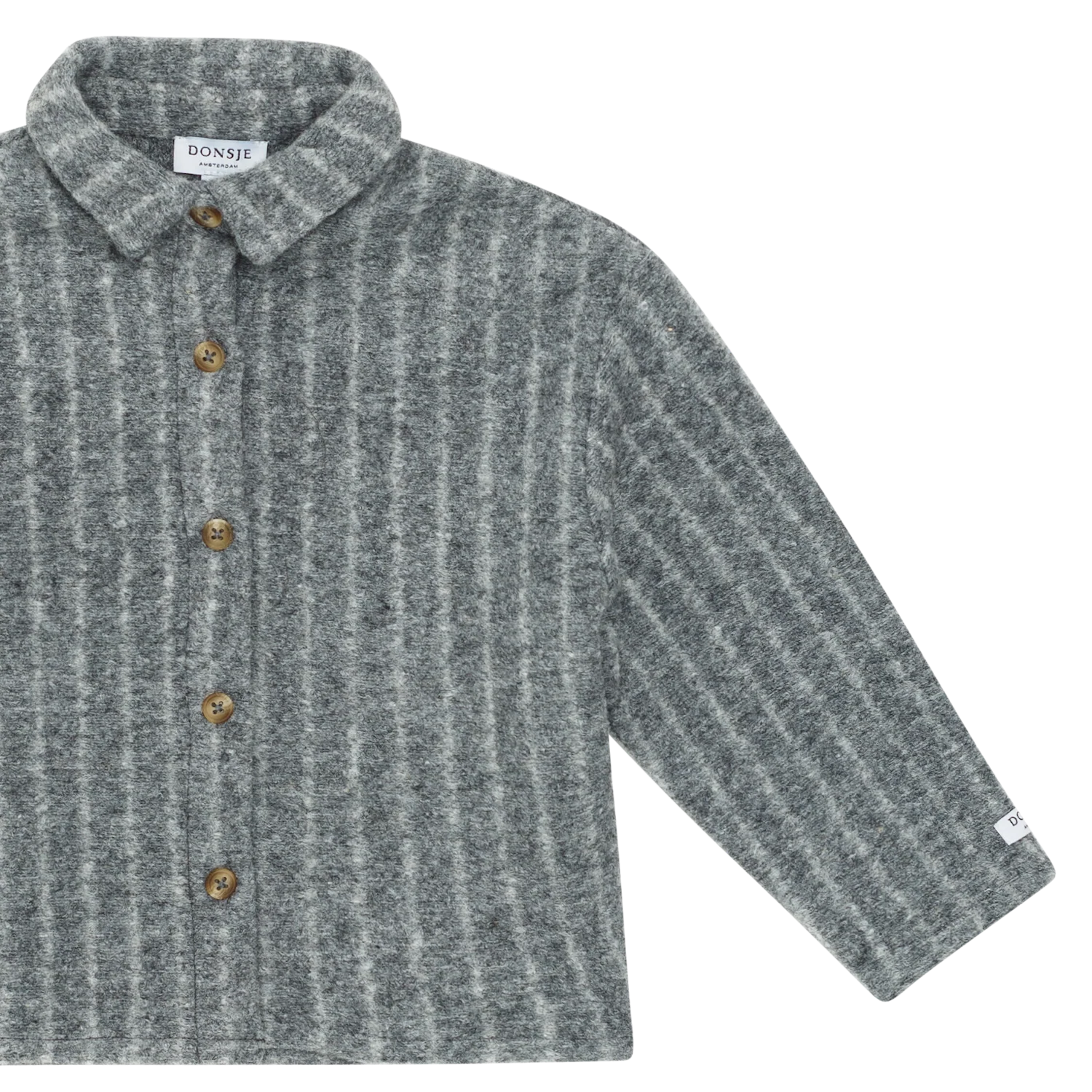 Temelo Overshirt | Cloudy Grey Melange