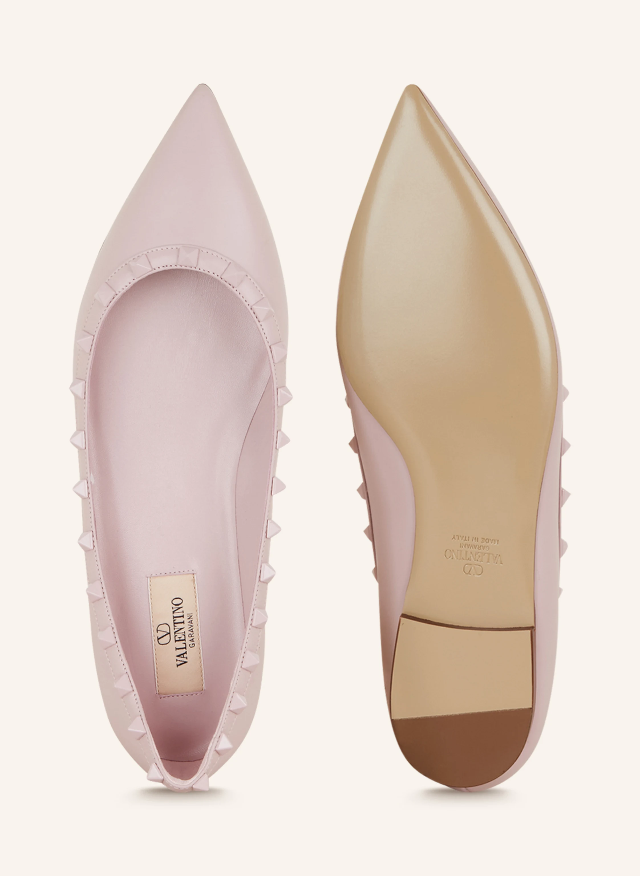 VALENTINO GARAVANI Ballerinas ROCKSTUD