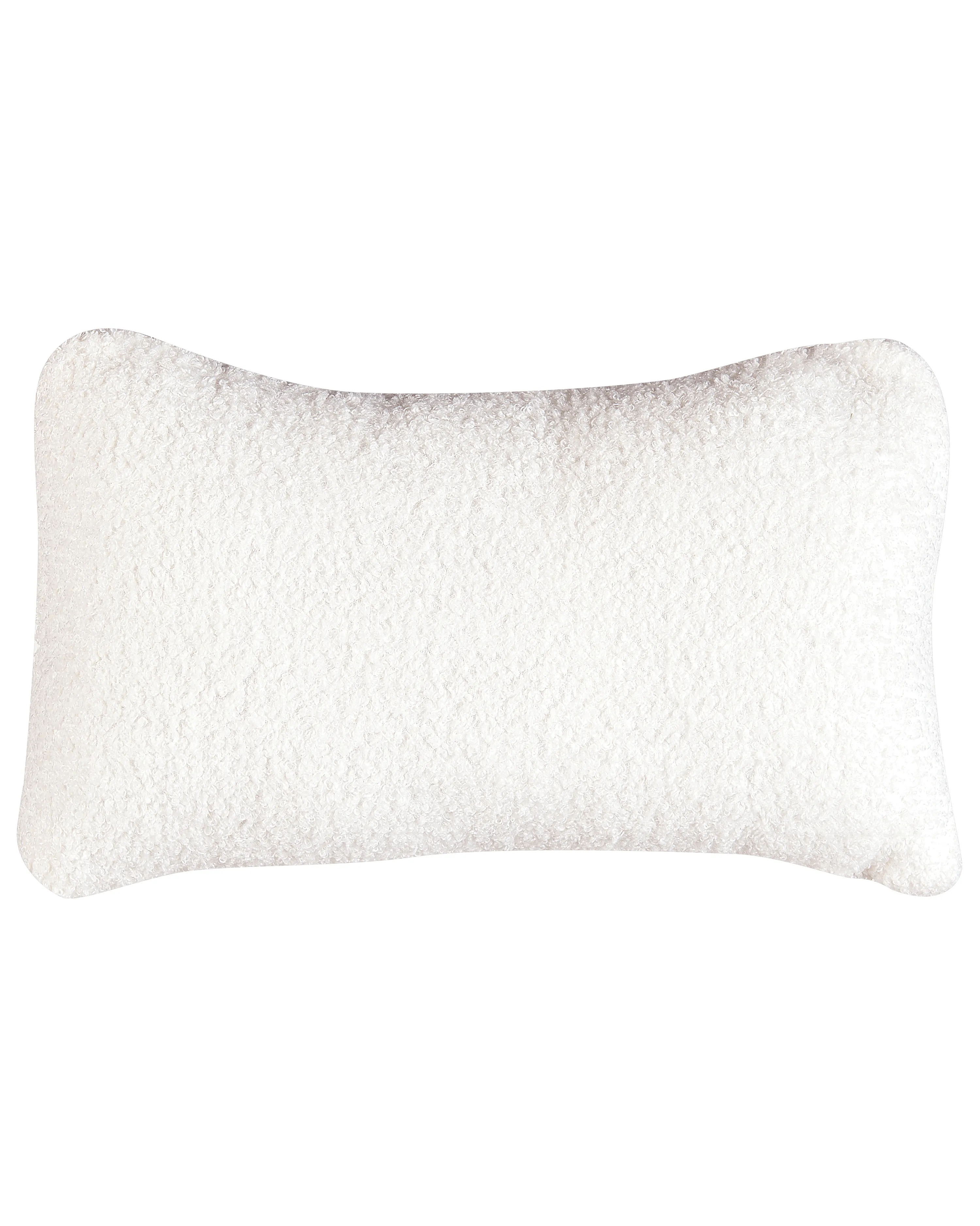 Fauteuil OTSBY Bouclé Gebroken wit