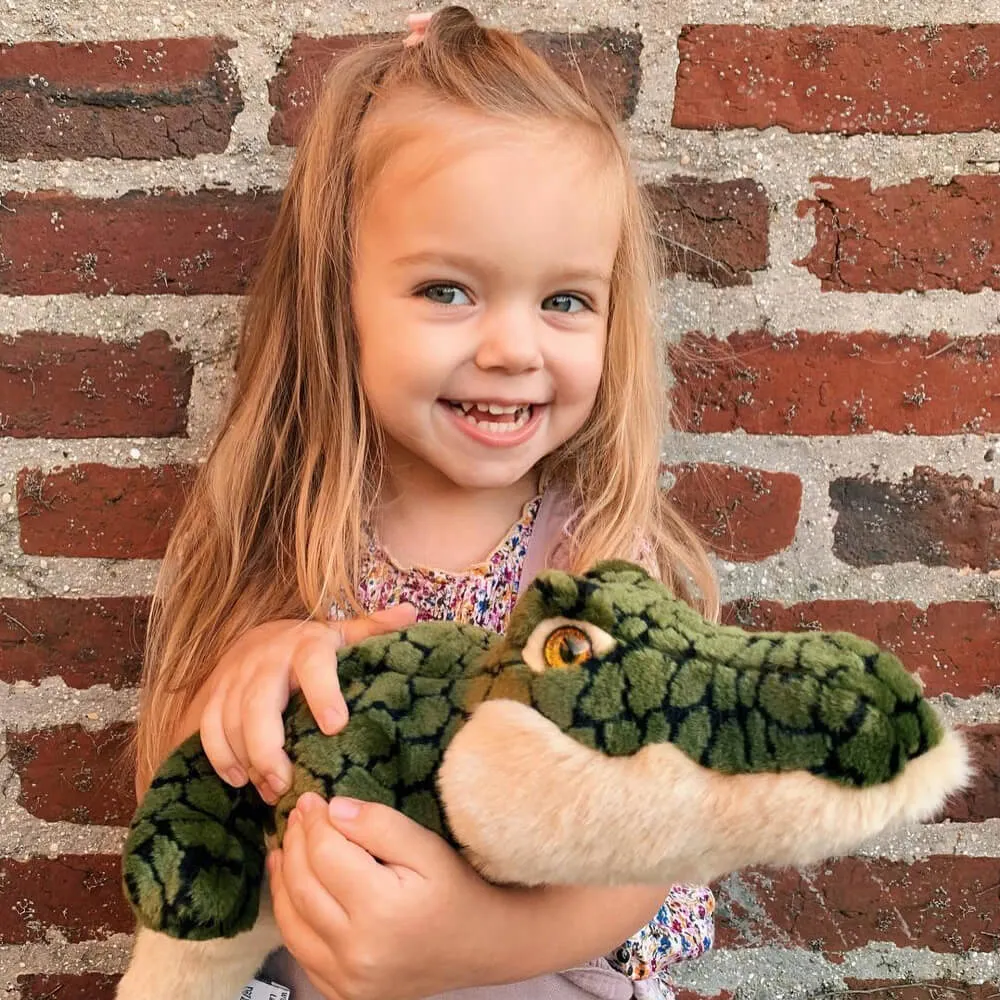 Ma peluche Crocodile Balthazar La Pelucherie