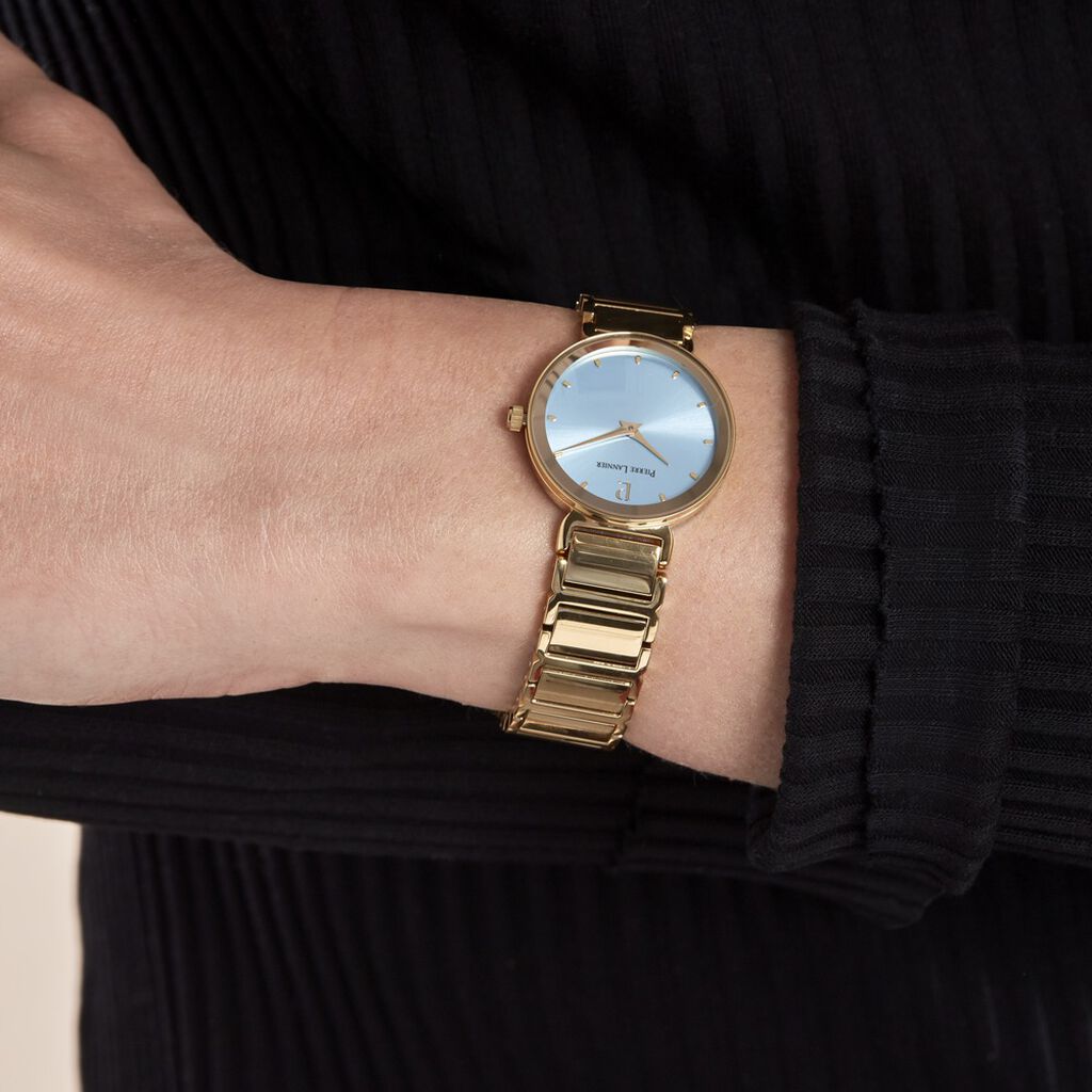 Montre Pierre Lannier Ligne Pure Bleu