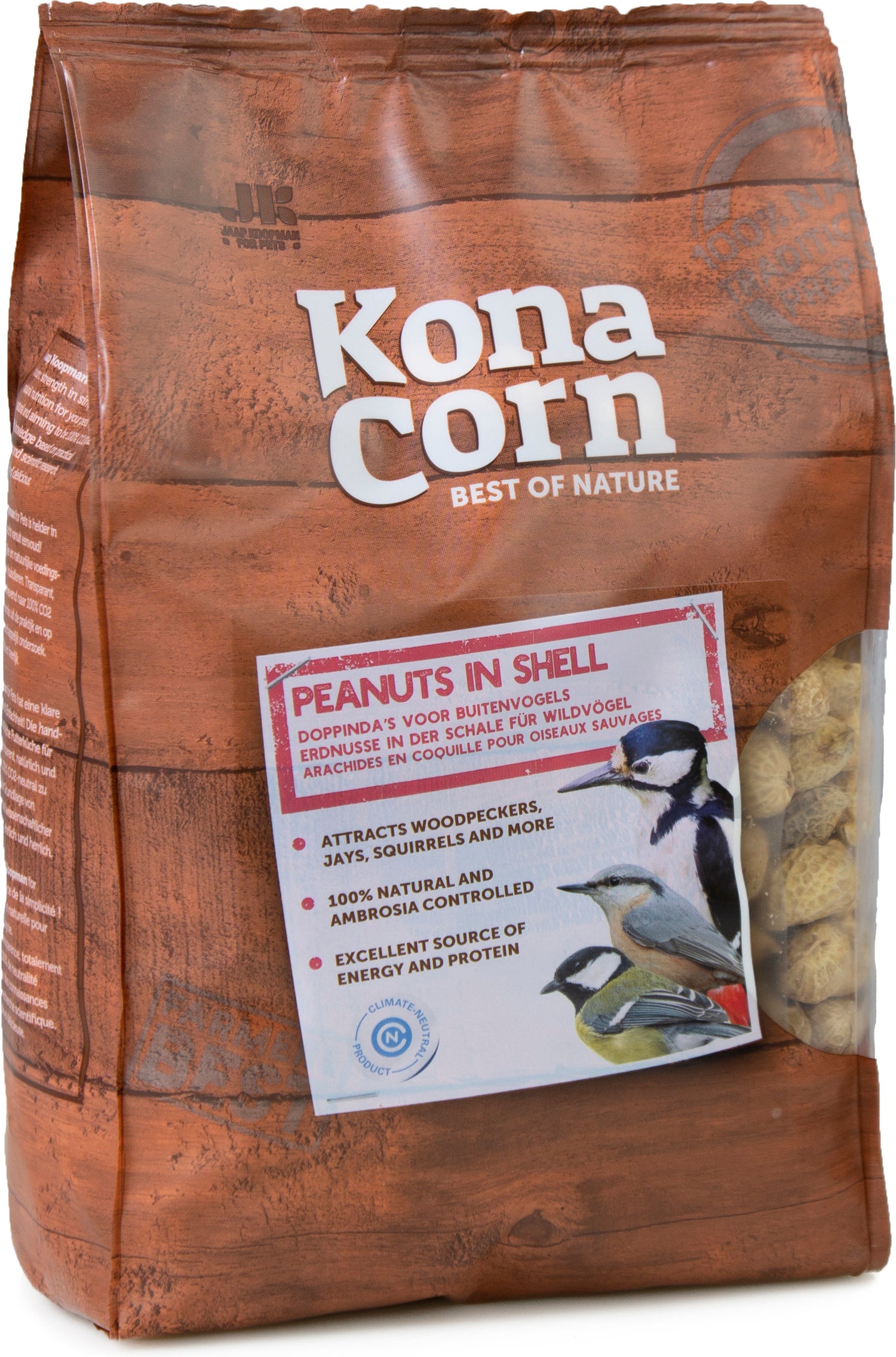 KonaCorn tuinvogelvoer doppinda 800 g