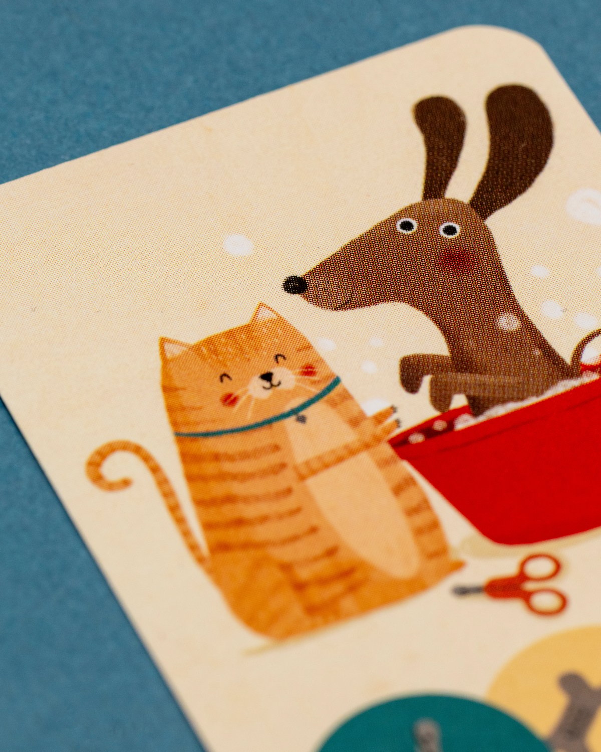 Brettspill Barn 4år, Pocket size – Memoryspill med Kjæledyrtema | Bobby & Mish Tiny Game