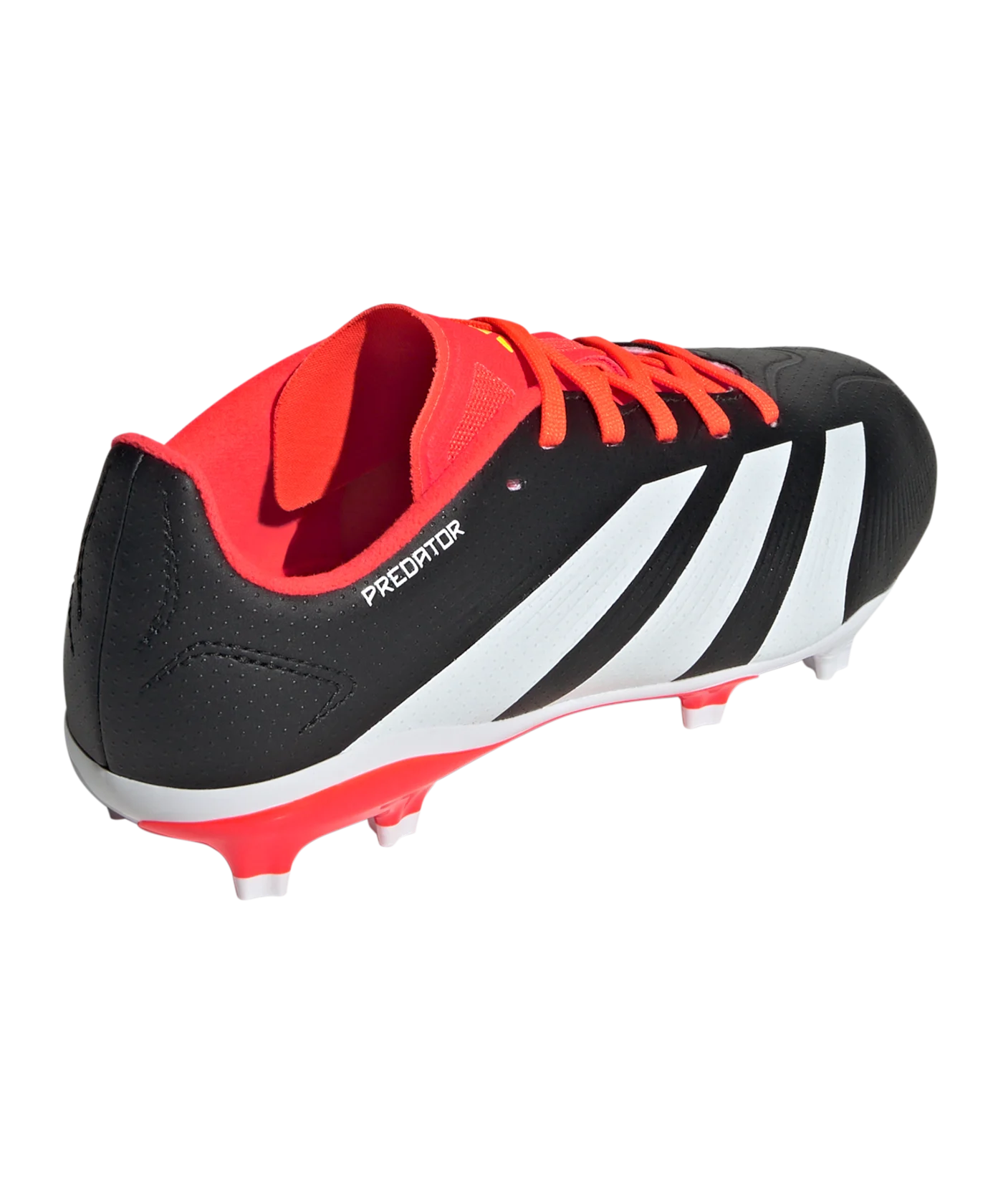 adidas Predator League FG Solar Energy Kids Schwarz Weiss Rot