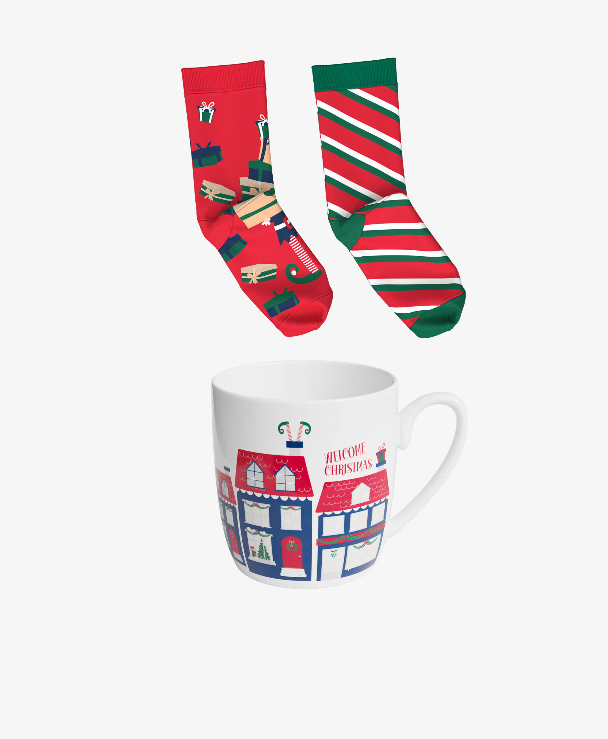 Geschenkset: Tasse & Socken