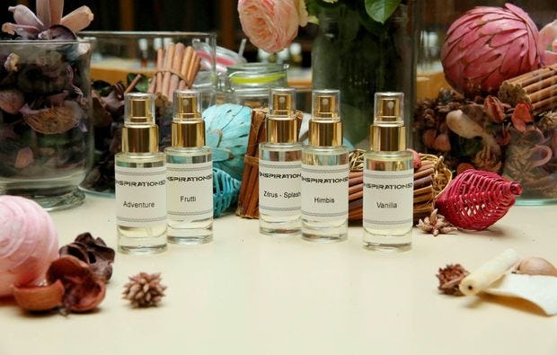 Parfum selber machen Paderborn als Geschenk