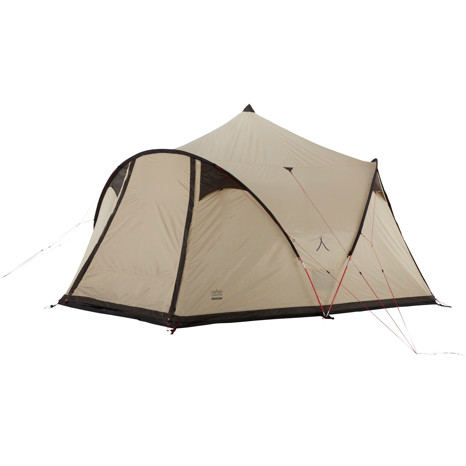 GRAND CANYON Black Knob 10 Personen Tepee Zelt Familien Gruppen Zelt Tipi Wigwam Farbe: Mojave Desert