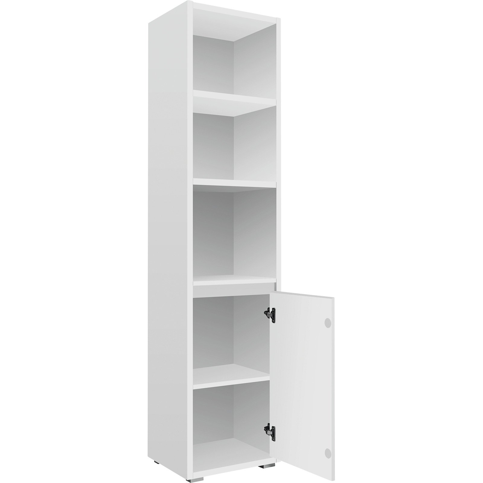 Regal Shark Dekor weiss matt 45 x 191 x 37 cm