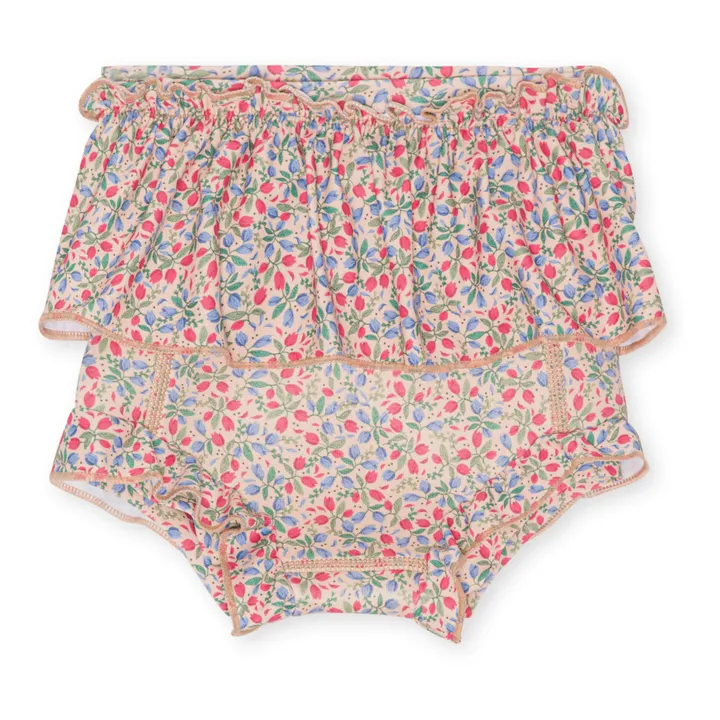 Konges Sløjd Culotte de Bain à Volants Bobbi | Rose
