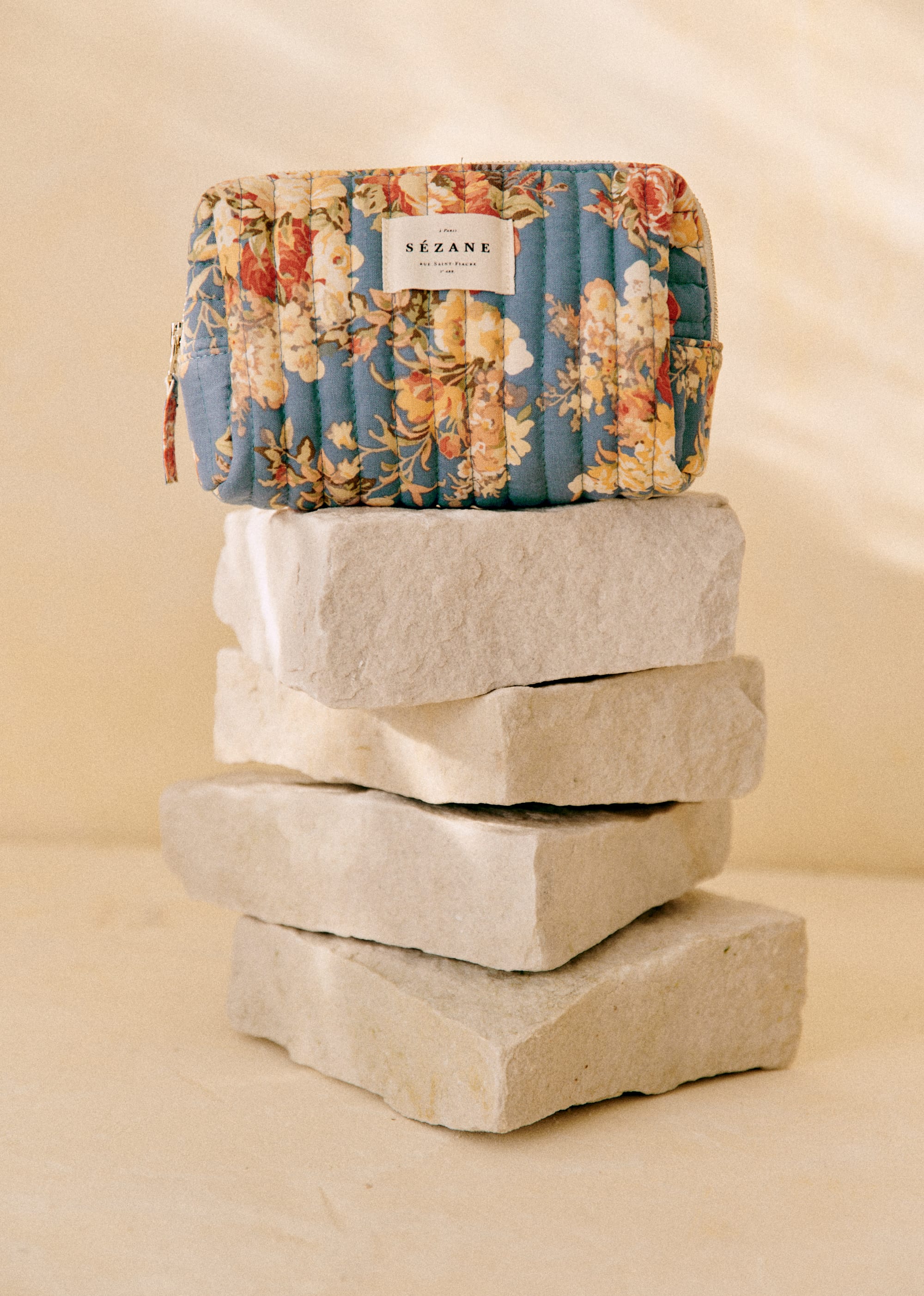 Trousse Beauté - Floral Bleu - LES COMPOSANTES/DÉCOUVRIR 5906636