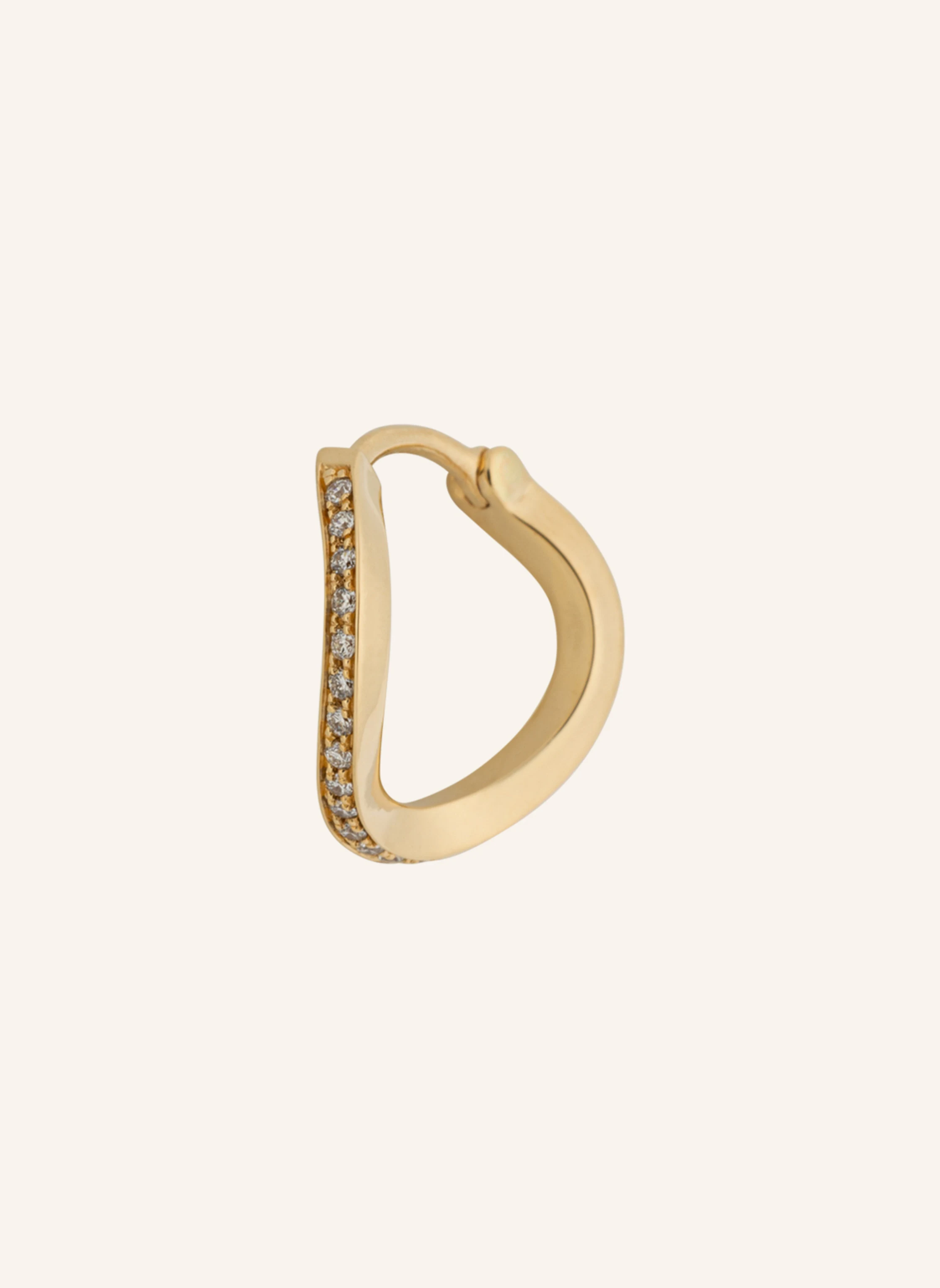 SOPHIE BILLE BRAHE Ohrring DAISY OCEAN mit Diamanten