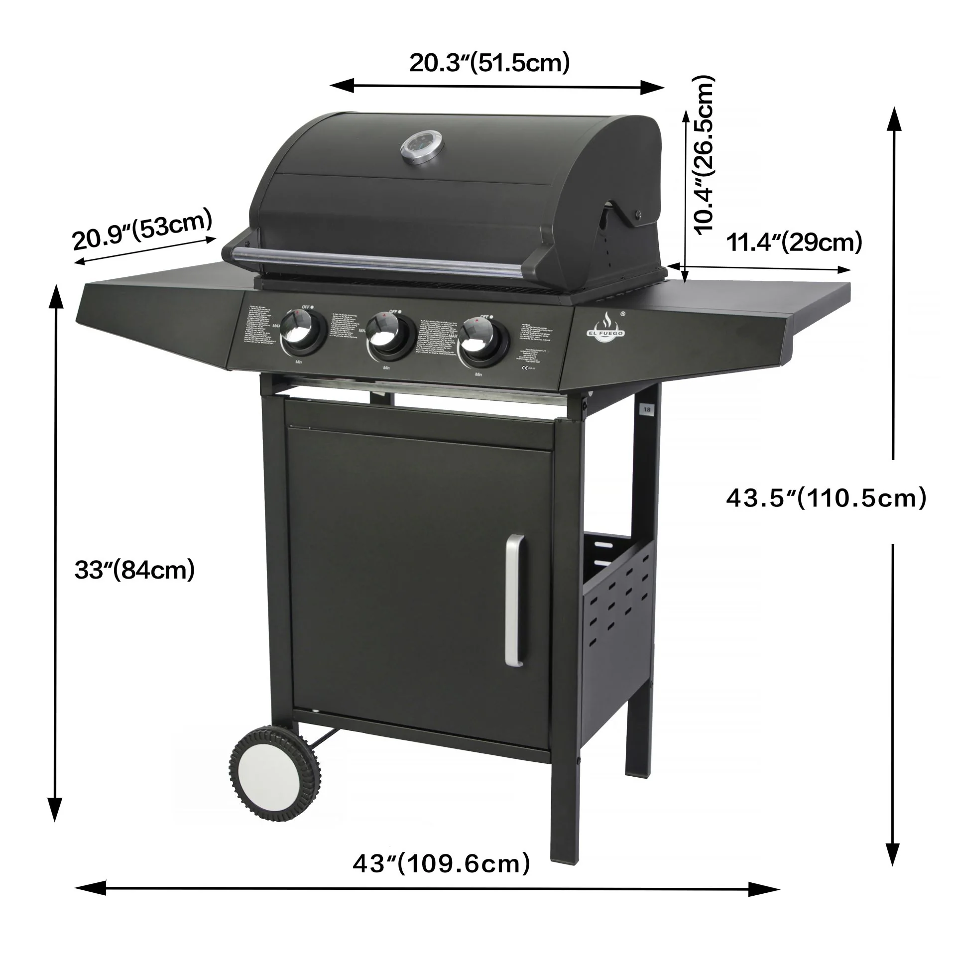El Fuego Gasgrill 