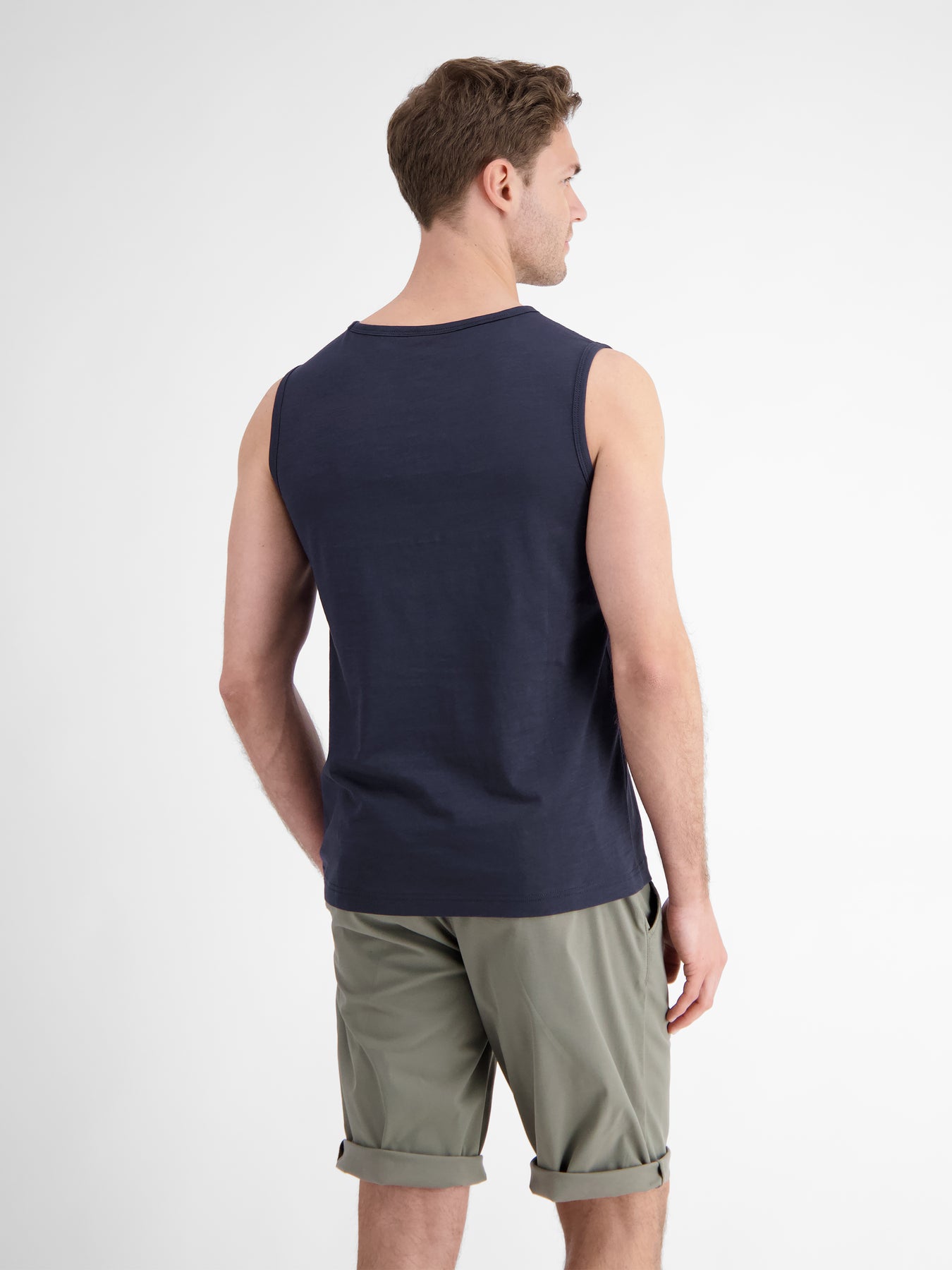 Herren Tanktop mit Brustprint
