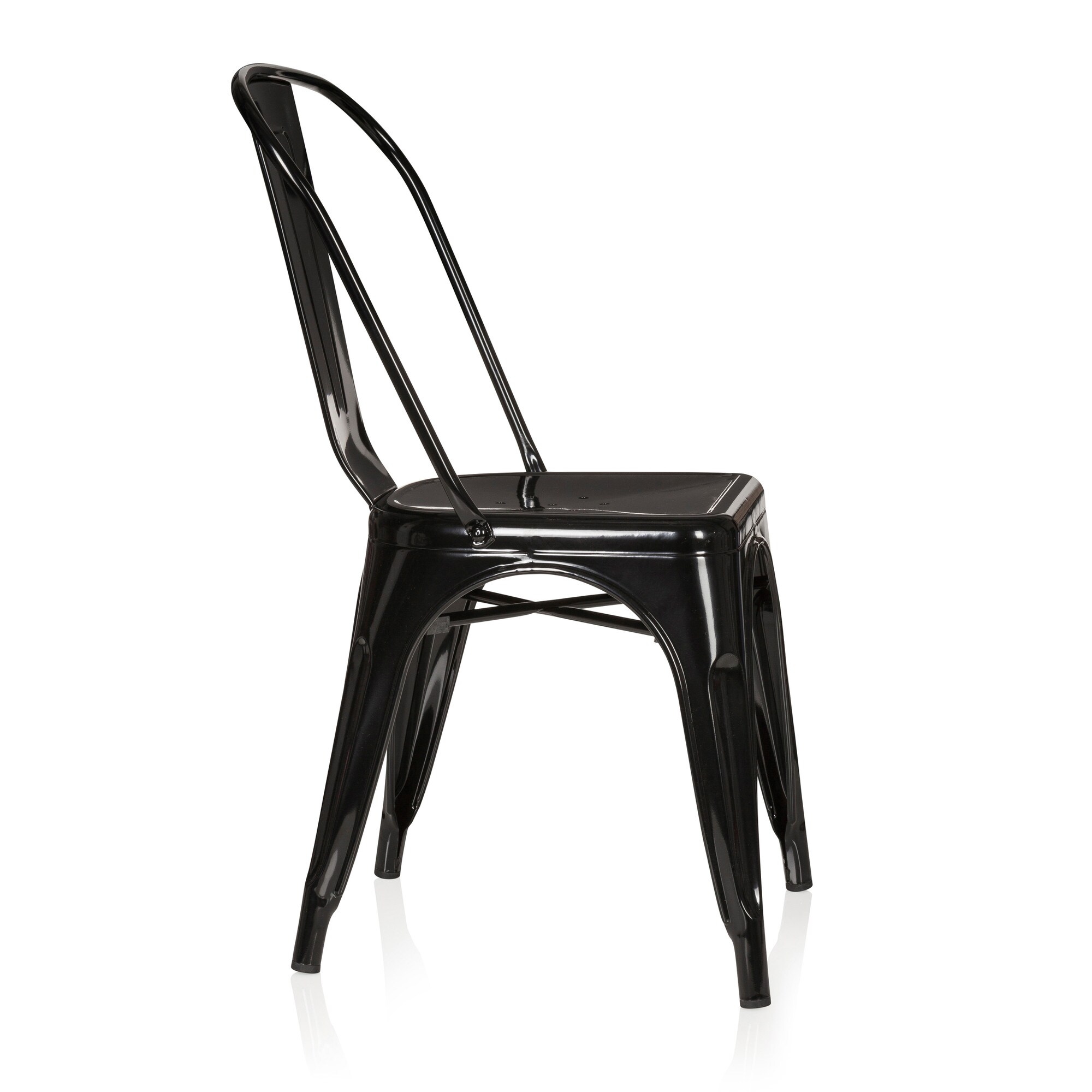 Bistrostuhl VANTAGGIO COMFORT Metall ohne Armlehnen hjh OFFICE