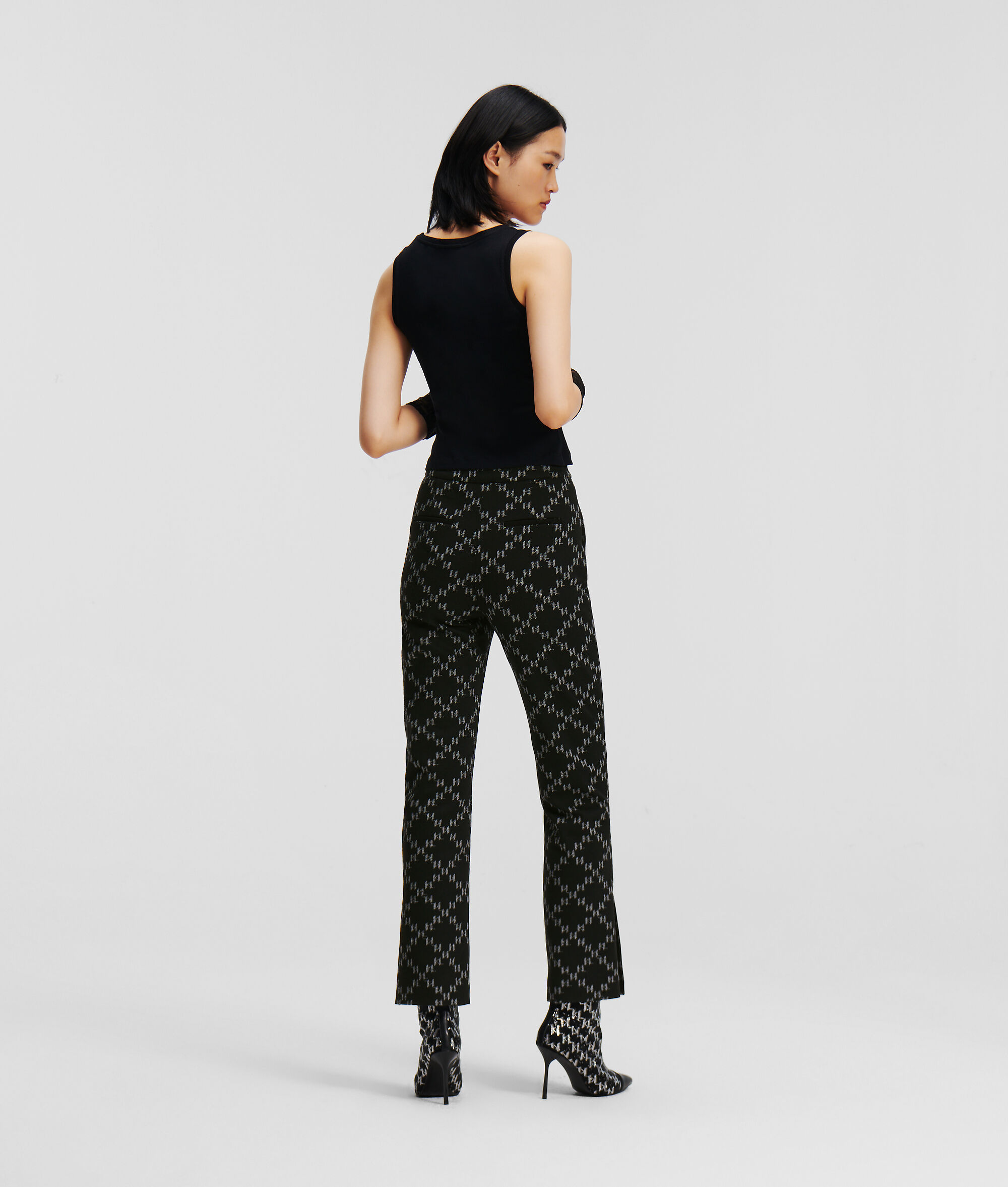 PANTALON EN PUNTO KL MONOGRAM