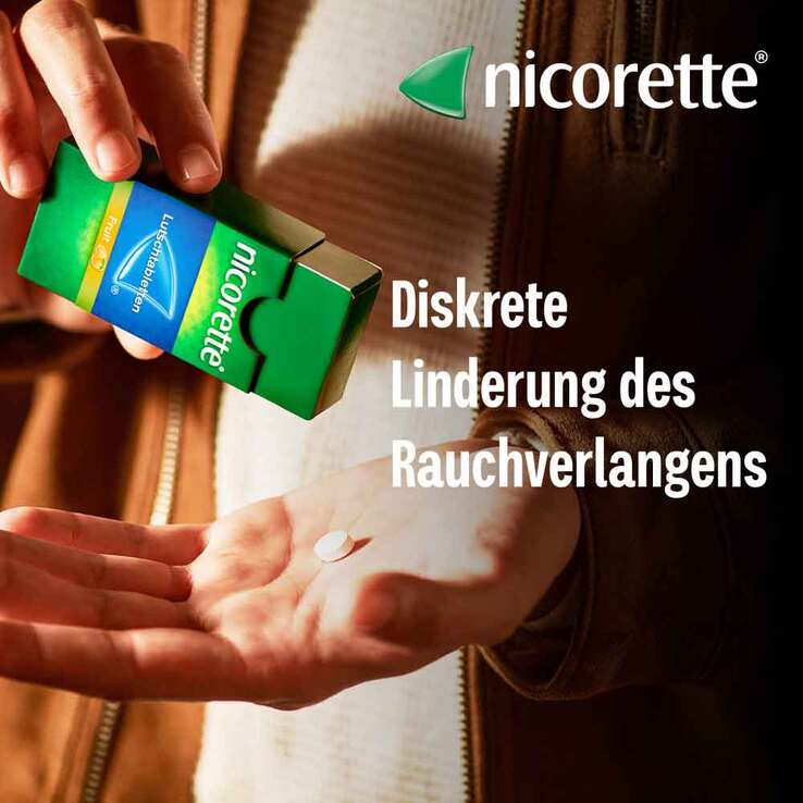 Nicorette Fruit 2 mg Lutschtabletten gepresst, 80 St