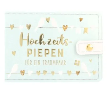 Depesche Hochzeit Papier Geldbörse, 4-fach sortiert