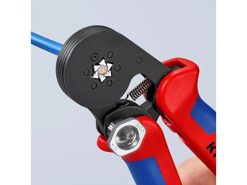 KNIPEX - Krimpudstyr - selvjusterende