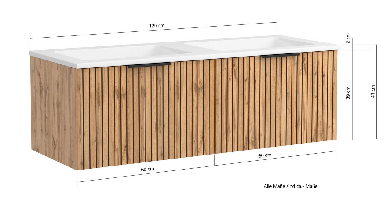 XORA Waschtisch-Set 120 cm LIVERPOOL