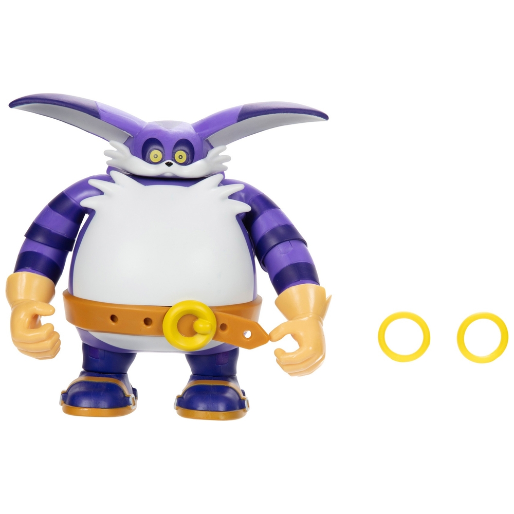 Sonic the Hedgehog 10cm Big the Cat mit zwei Ringen