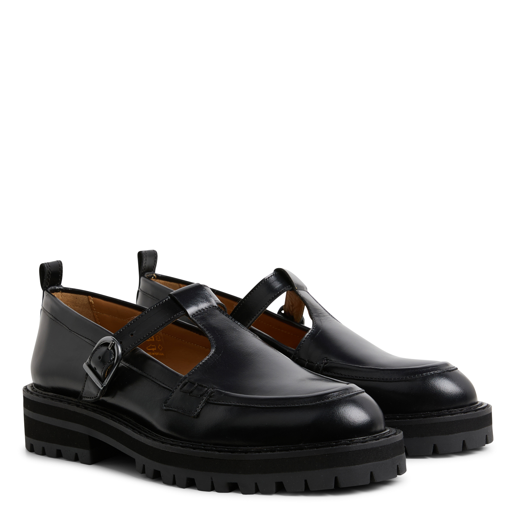 ANITA - Mocassins en cuir | Noir