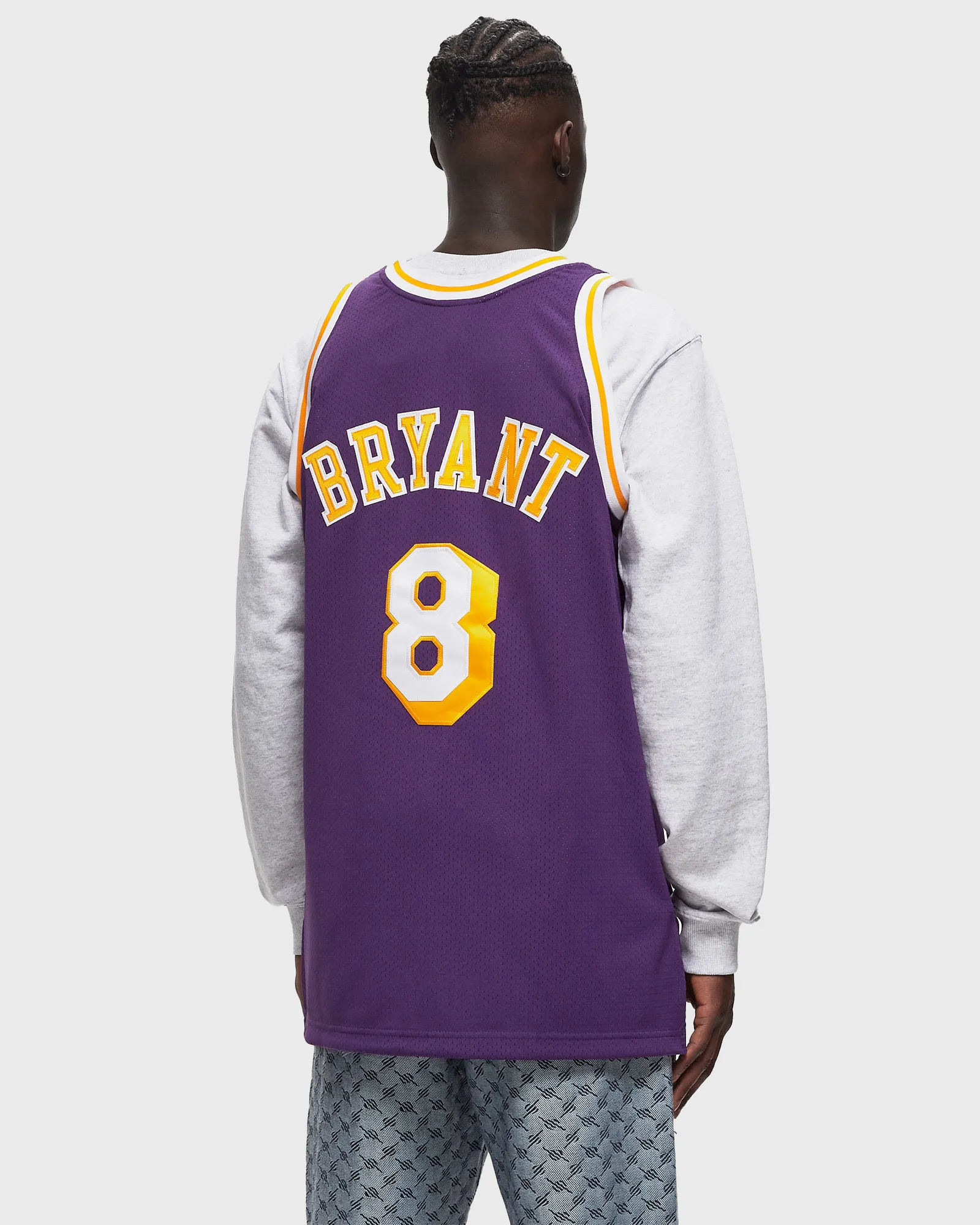 Mitchell & Ness NBA AUTHENTIC JERSEY LOS ANGELES LAKERS ROAD 1996-97 KOBE BRYANT #8