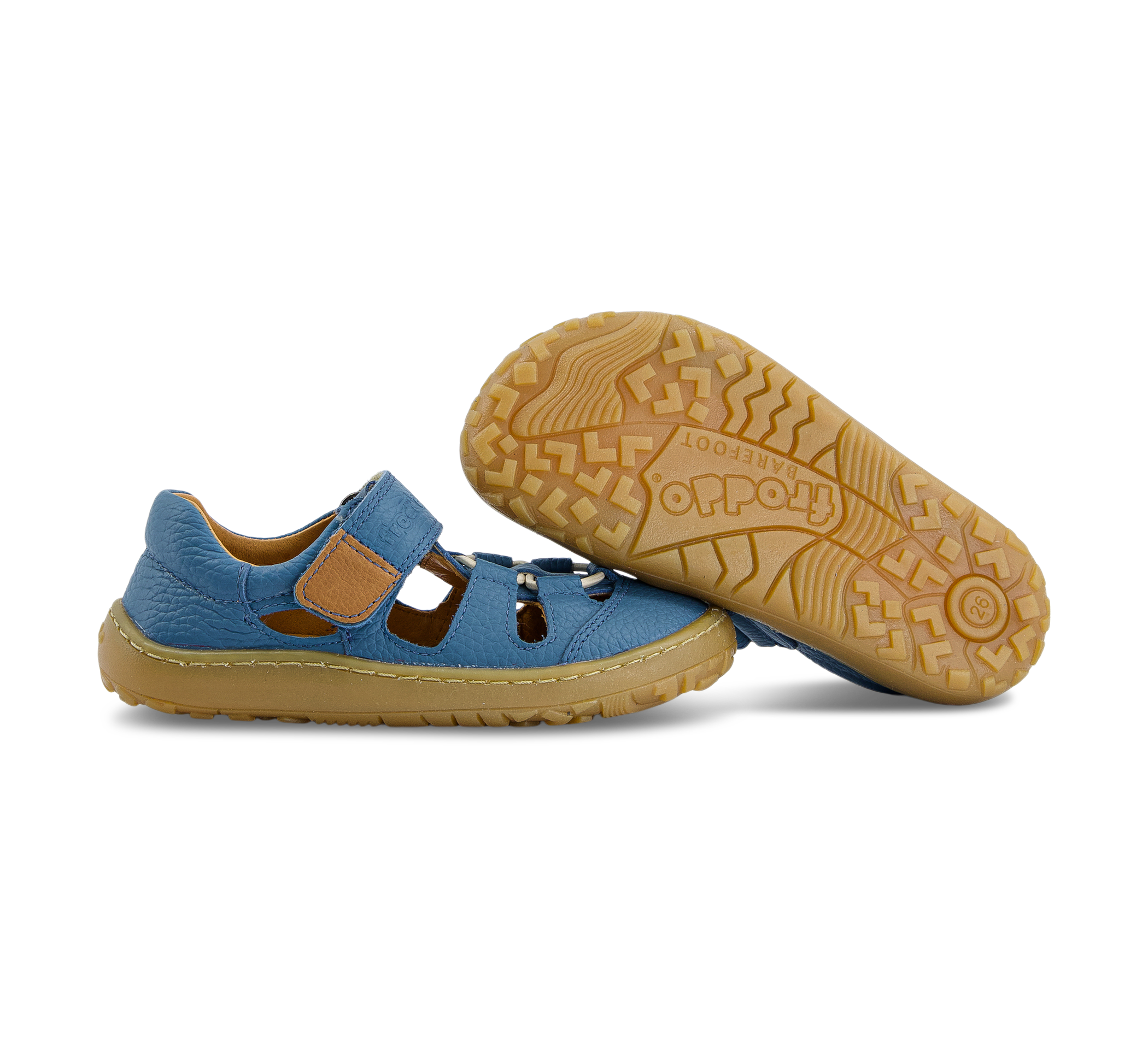 Froddo Barefoot Elastic Sandal - Geschlossene Sandalen blau